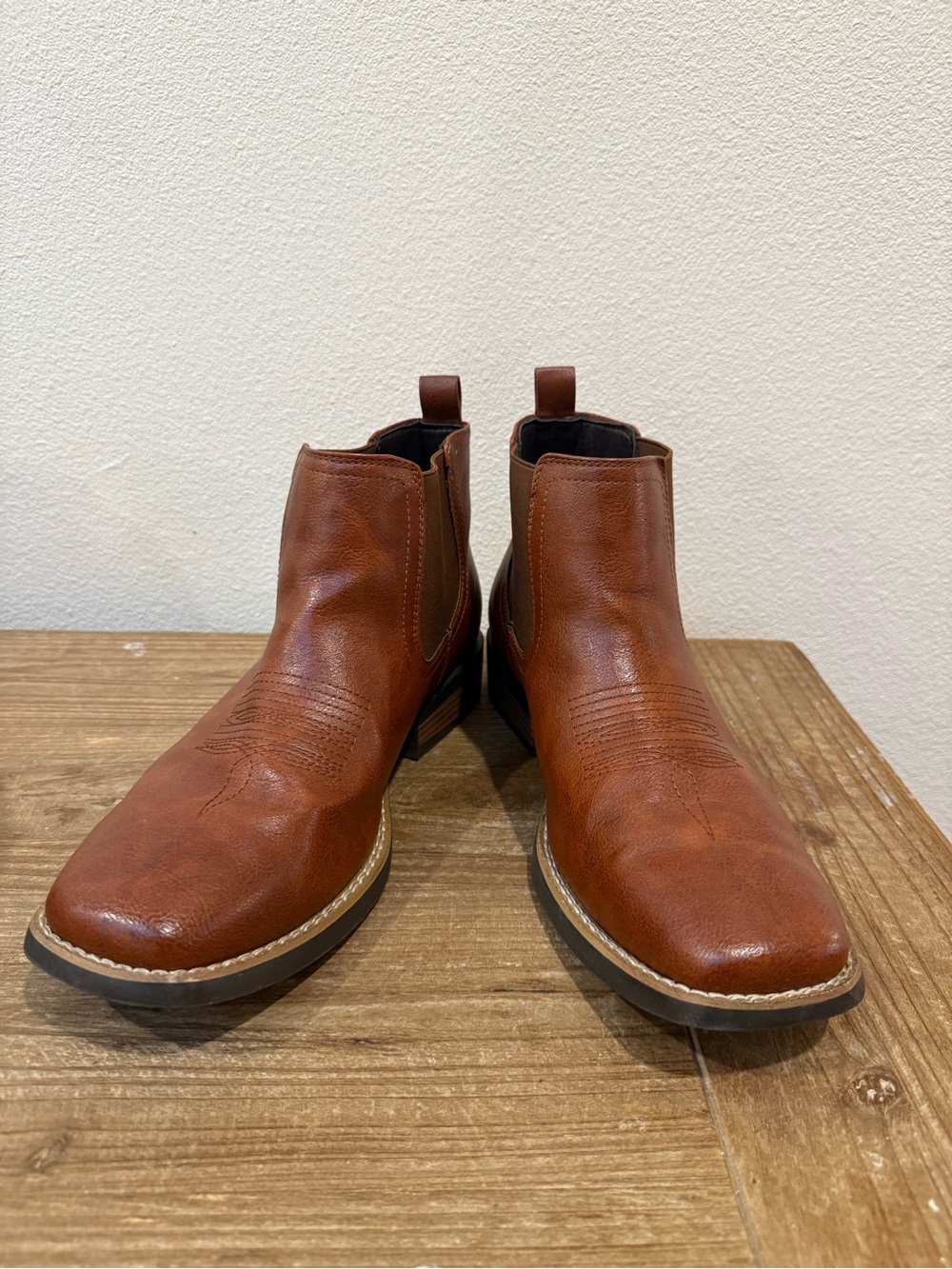 Men's Brown Leather Chelsea Boots